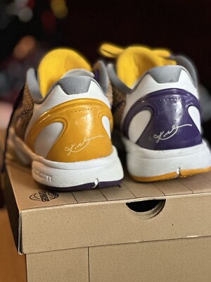 Size 12 - Nike Zoom Kobe 6 3D Lakers | eBay display picture 1