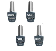 KUPA Gelfinity ENRICHRx Essentials Gel Topcoat Matte Finish 17mL/0.57fl.oz 4 PAK