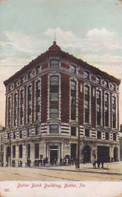 Butler, Pa - Butler Bank Building | eBay