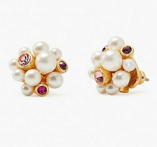 kate spade little gem cluster studs