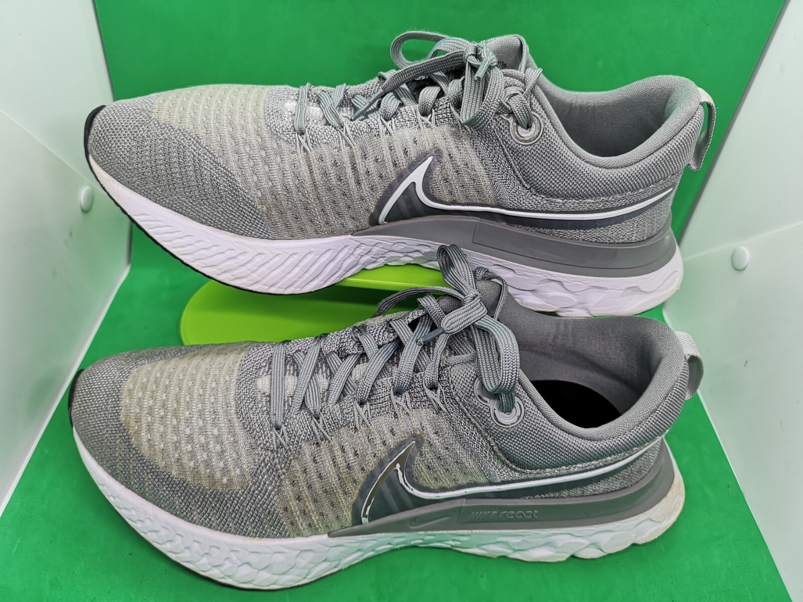 Nike React Infinity Flyknit Athletic Run Sneakers… - image 15