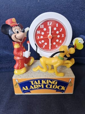 Working Vintage Disney Mickey Mouse, Pluto, Donald Duck Talking