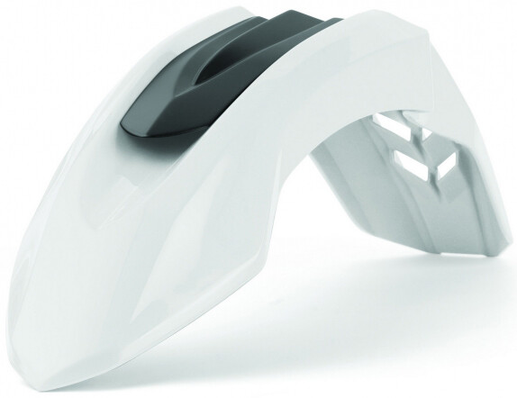 SM Line Universal Front Wing blanc pour remplacer et moderniser l'avant de votre moto
