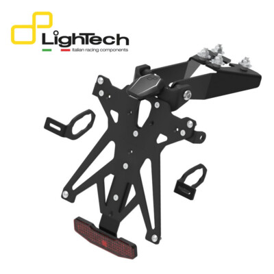 Nummernschildhalter Verstellbar [Lightech] Kawasaki Z 400/ Ninja 400 2017-2023