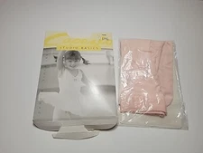 Studio Basics Footed Tights Girls Ballet Pink ONE SIZE Matte Semi Opaque 1825C