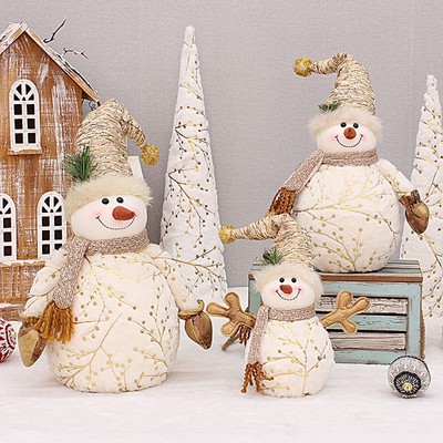 Weihnachtspuppe Anzeige Heim Lieferungen Niedlich Ornamente Pelzer Spitzer Hut