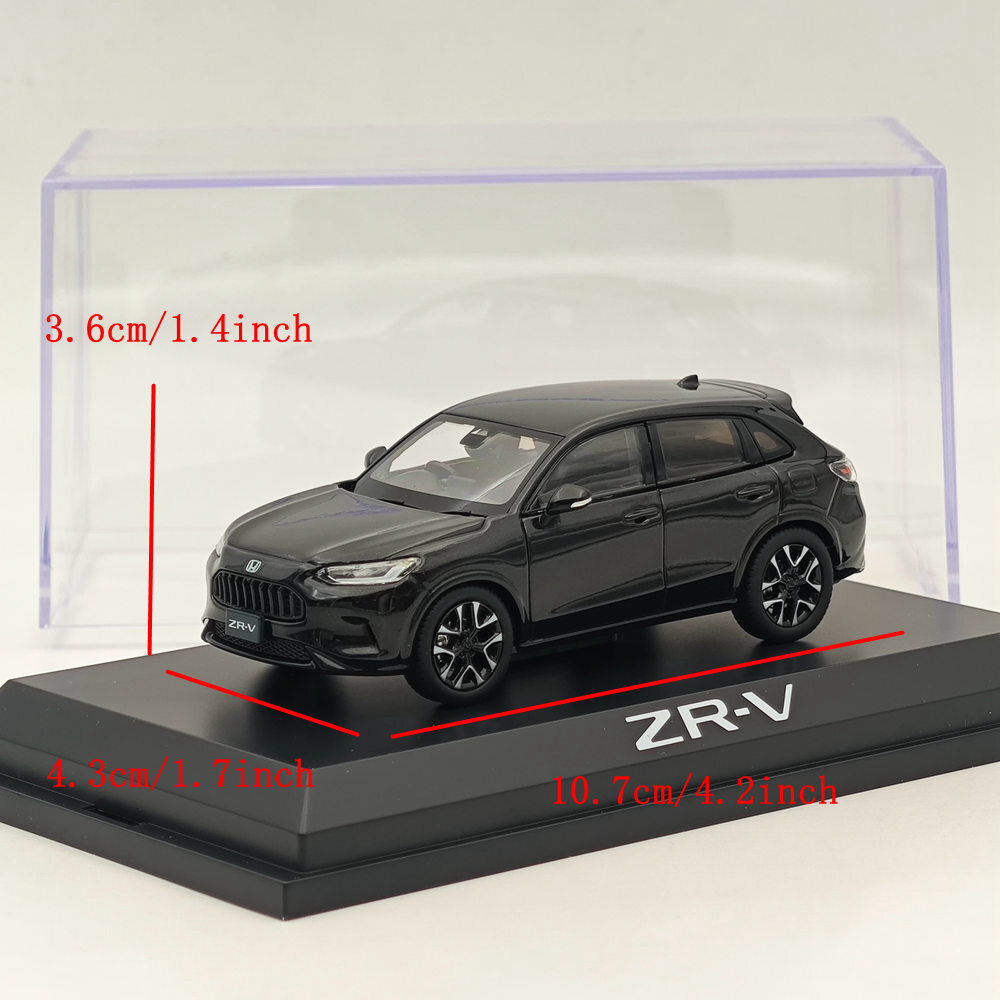 Hobby Japan 1/43 ZR-V e:HEV Crystal Black (P) Diecast Model Car