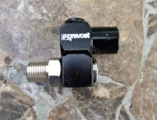 Prevost Air Swivel 1/4" thread Hose Connection OPBD201