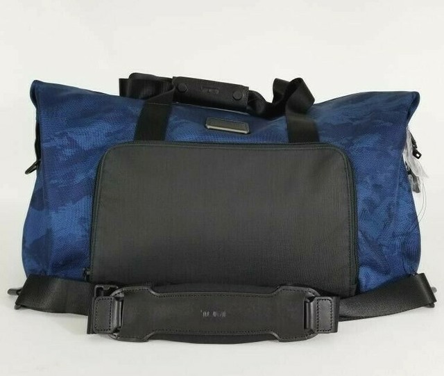 tumi alpha 2 double expansion travel satchel duffel bag