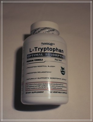 Superior Labs L-Tryptophan 500mg | 120 Vegan Capsules | Sleep, Relaxation, Serot