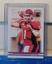ALEX SMITH 2005 SAGE HIT ROOKIE CARD #11. rookie card picture