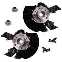 2 Achsschenkel Vorne FüR Skoda Octavia I Vormontiert Und 2 ABS Sensor
