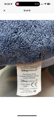 Eeyore Plüschtier Winnie Puuh Disney Store gestempelt Stofftier Stofftier 13 Zoll