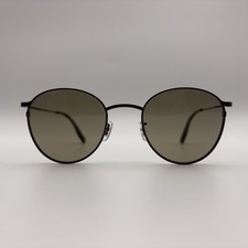 Eyevan 7285 Quincy-Sun GNBK-S BR PL Sunglasses Brown Polarized Japan 48mm NEW