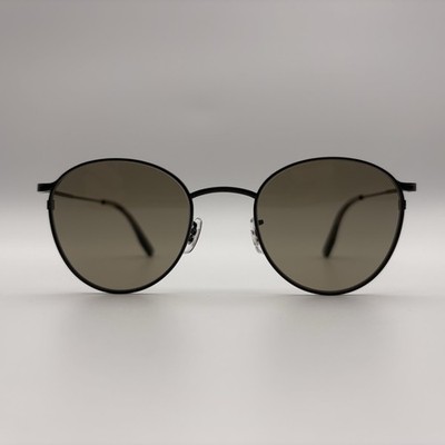 Eyevan 7285 Quincy-Sun GNBK-S BR PL Sunglasses Brown Polarized Japan 48mm NEW