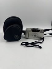 Canon Sure Shot 76 Zoom Date 35mm Film Camera Tested Works Ambico Deco Case