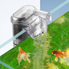 Slim Aquarium Filter,Quiet Hang on Back Fish Tank Filter for 3-10 Gal Aquariu...
