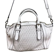 Kate Spade New York Mercer Isle Sloan Satchel Crossbody Hand Bag Goose Egg Pink