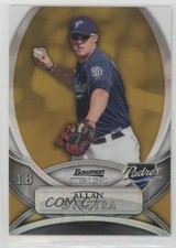 2010 Bowman Sterling Prospects Gold Refractor 5/50 Allan Dykstra #BSP-AD 0d3
