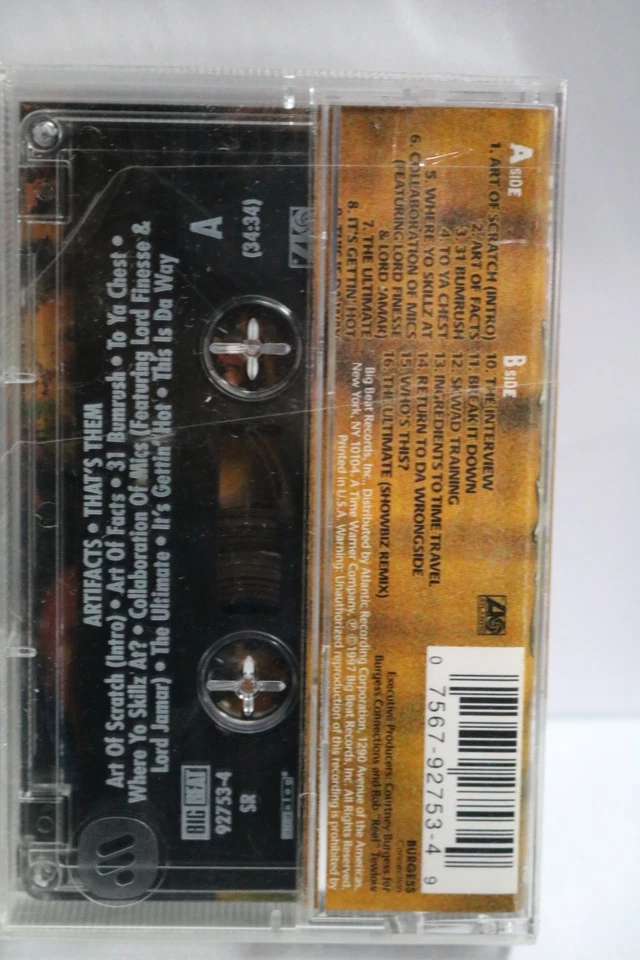 The Artifacts Cassette That's Them - New Factory Sealed w /hype sticker - Image 3 of 4
