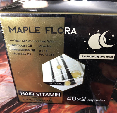 Hair Treatment Serum 80 Capsules with Moroccan Macadamia Avocado Oils Exp.2027