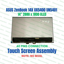 2.8K OLED Display LCD Screen IPS Panel ATNA40YK04 Asus ZenBook 14X UM5401QA