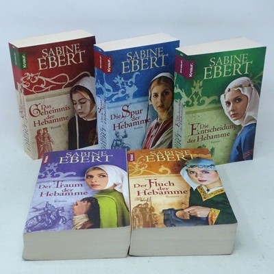 SABINE EBERT Der Traum der Hebamme Fluch Die Entscheidung Spur Geheimnis 5x Buch