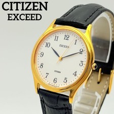 Citizen Exceed Gold Men's Quartz Watch 32.6mm Used