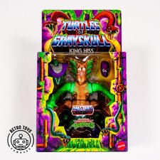 KING HISS TURTLES OF GRAYSKULL Masters The Universe Teenage Mutant Ninja TMNT