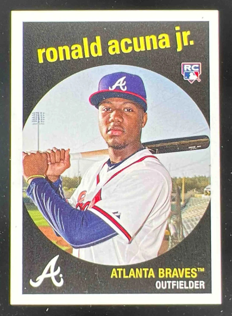 2018 Topps Throwback Thursday #160 Ronald Acuna Jr. RC