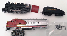 VINTAGE BACHMAN-TYCO H.O. SCALE TRAINS DIESEL AND STEAM LOCOMOTIVES TENDER PARTS