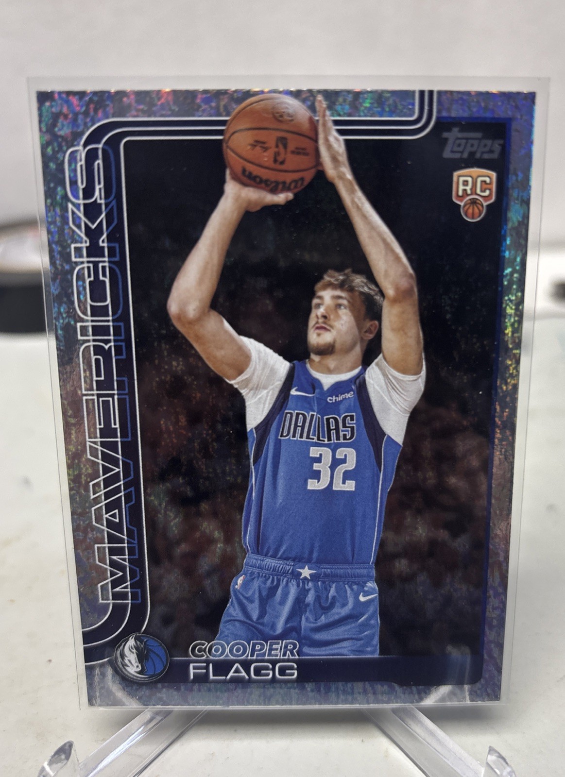 2025 Topps - Cooper Flagg #201 - Rookie Card - Holo Foil - MINT