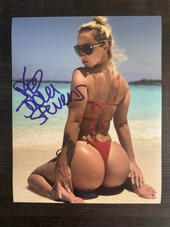 Jada Stevens (Adult Film Star) Signed HOT SEXY 8x10 Photo