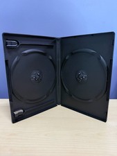 Black Single DVD Cases 14mm 100 Count New/Sealed