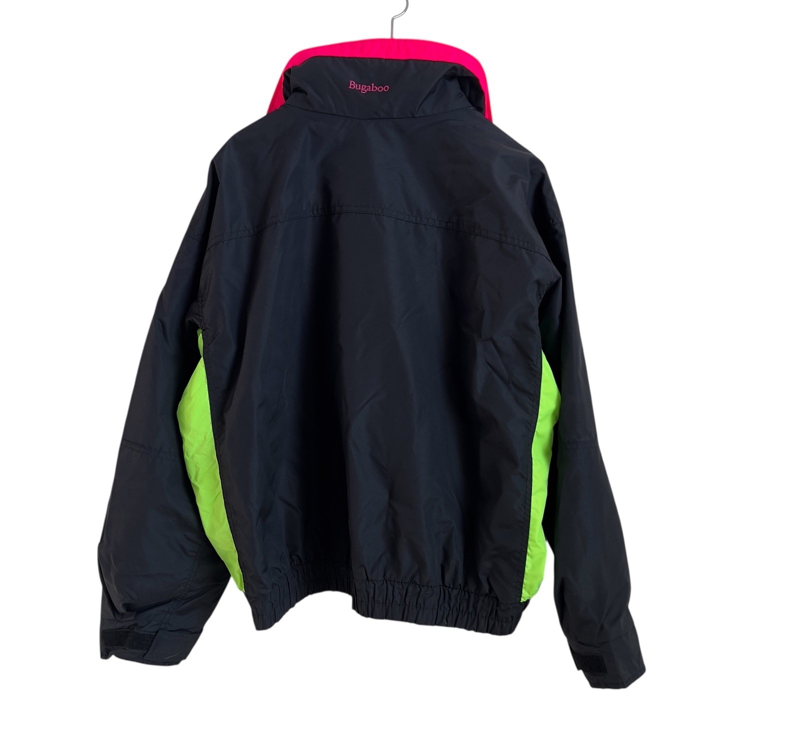 Columbia Bugaboo Interchange 3-in-1 Jacket Men’s L Vintage 90s Neon Ski Coat
