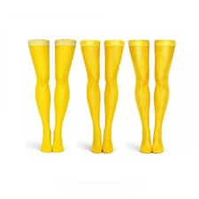 Yellow stockings for 10.5" fashion dolls