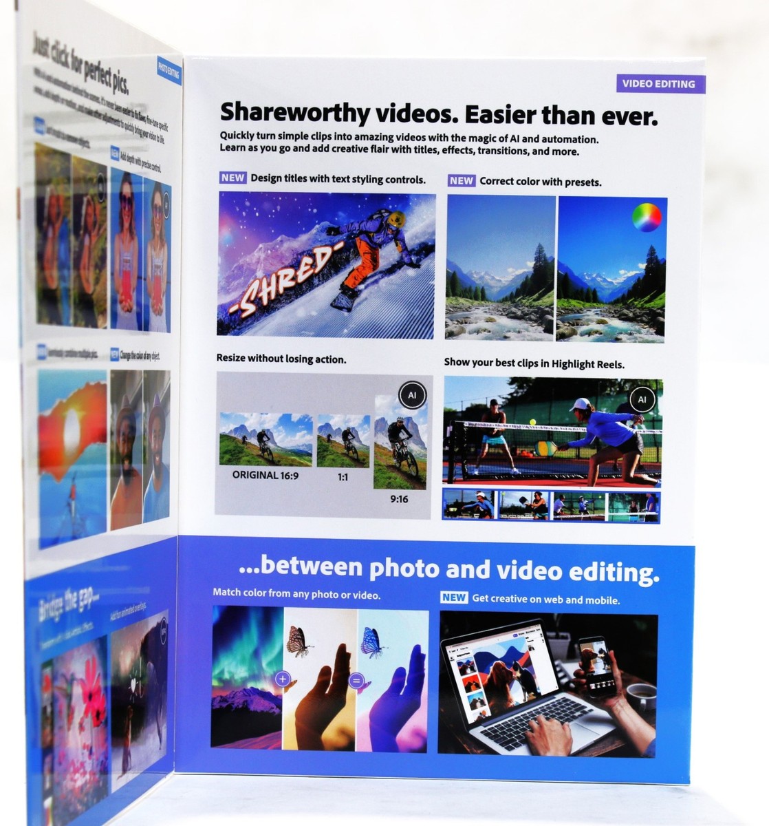 Adobe Photoshop Elements 2025 & Premiere Elements 2025 – Version Numérique 3 Ans