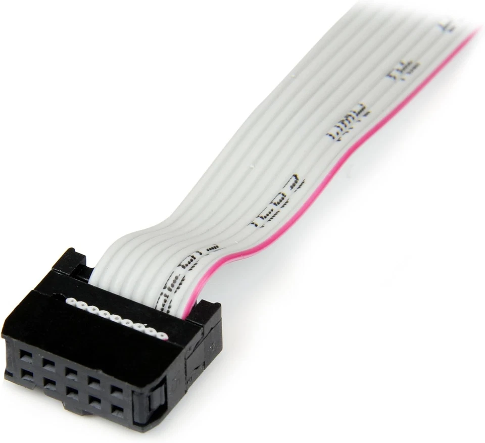 StarTech.com PLATE9M16 16 Inch (40 cm) 9 Pin Serial Male to 10 Pin Motherboard H - Image 2 of 4