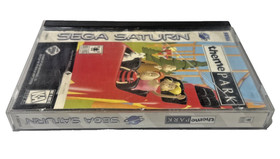 Theme Park (Sega Saturn, 1995) CIB Complete TESTED Bullfrog Classic Simulation