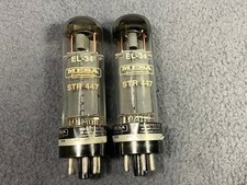 Lot 2 Mesa EL34 Power Tubes Guitar Amplifier Matched Pair Of 2