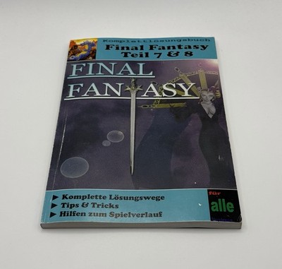 Final Fantasy 7&8 Lösungsbuch | Komplettlösungsbuch | Sony PlayStation 1 | PS1