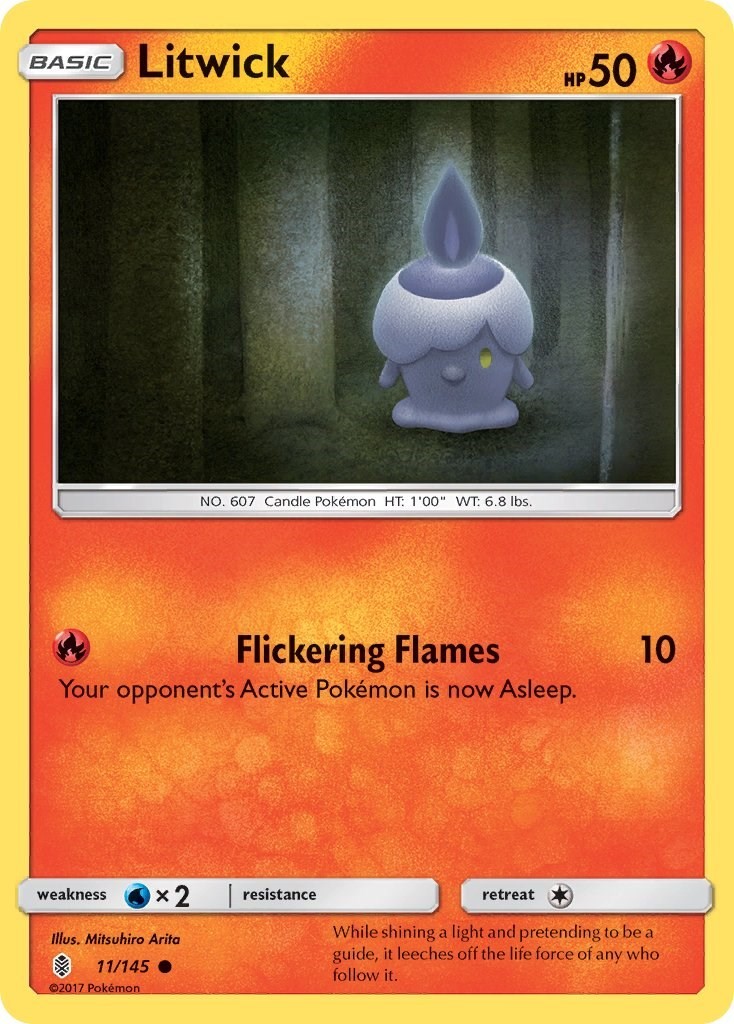 LP - Litwick SM02 - 11/145 SM - Guardians Rising