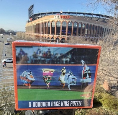 2026 5 Borough Race Puzzle New York Mets Citi Field SGA Giraffe