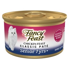 Purina Fancy Feast Wet Senior Cat 3 Ounce (Pack of 24), NEW! Chicken 7.21 per gallon