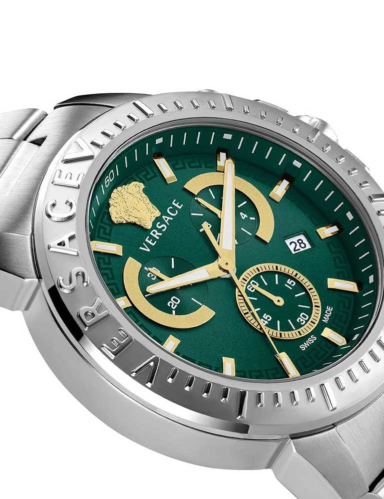 Versace VE2E00821 New Cronografo Orologio Uomo 45mm 5ATM