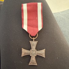 POLISH CROSS OF VALOR 1920 POLAND