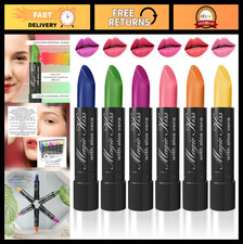 Color Changing Matte Lipstick Set - 6 Shades, Aloe Vera Infused, USA Made