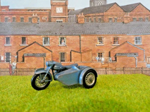 Vintage Matchbox Lesney Moko No. 4 Triumph T110 Motorcycle & Sidecar
