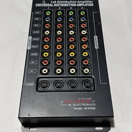 CALRAD 40-934M 1x5 Universal Amplifier With Cord - Picture 3 of 8