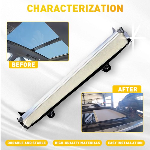 Sunroof Sunshade Cover Assembly Fit VW Tiguan Audi Q5 2009-2017 1K9877307A Beige - Picture 7 of 11